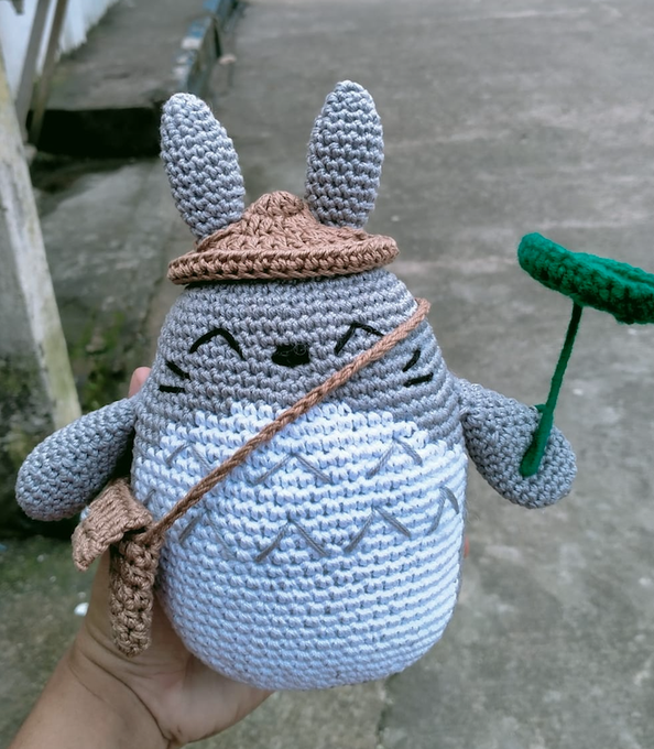 anime_'s tweet photo. Totoro crochet 😍 https://t.co/e6sw7WWXvI