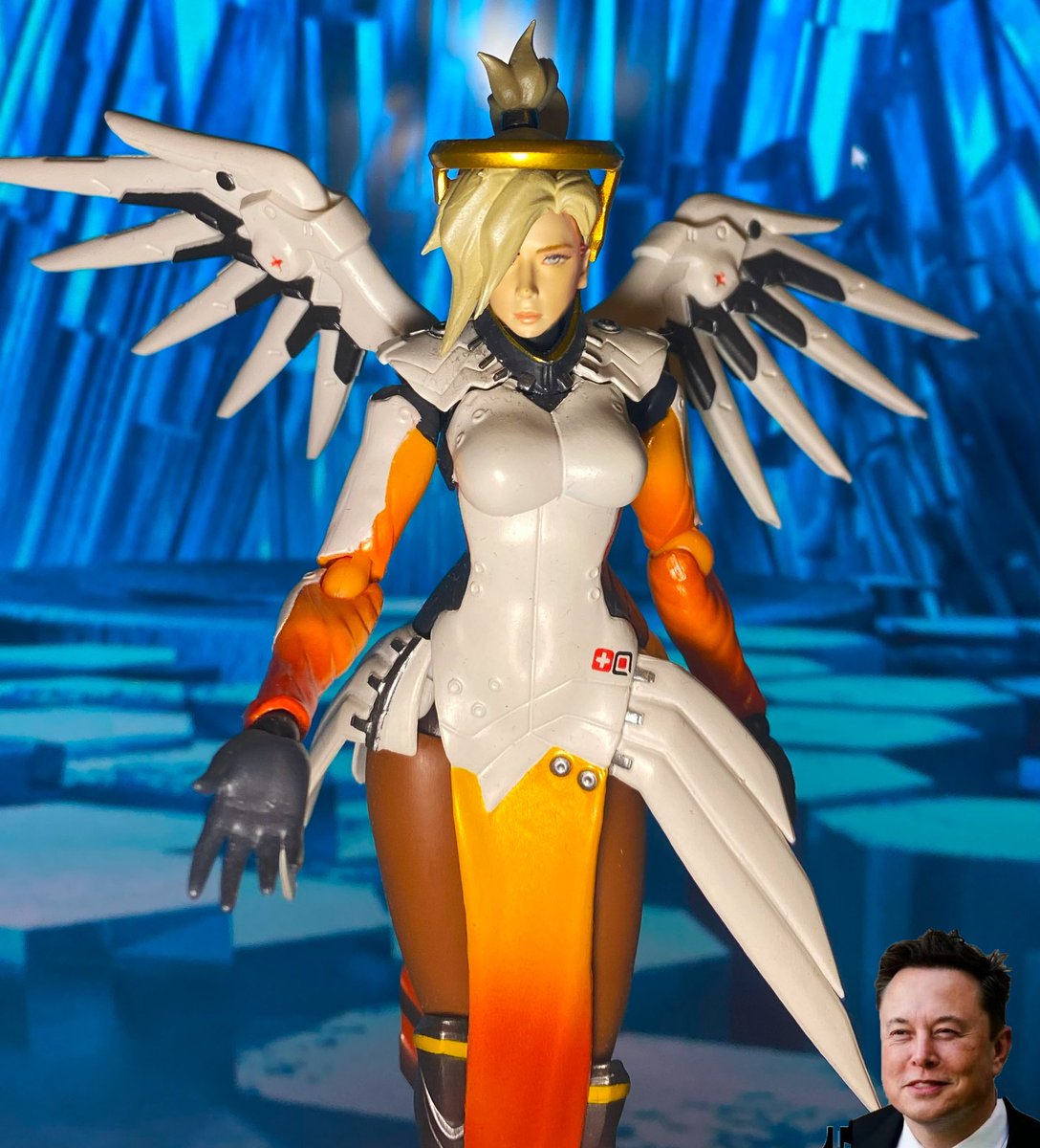 sleepfreedom's tweet photo. #meme
New Elon Musk biography reports he asked ex-girlfriend Amber Heard to cosplay Mercy from Overwatch

 Elon Musk  真係好會玩
figma Mercy + mafex Mera = cospaly Amber Heard to cosplay Mercy from Overwatch
#AmberHeard #Mercy #Overwatch #ElonMusk https://t.co/PHgbMSllDx
