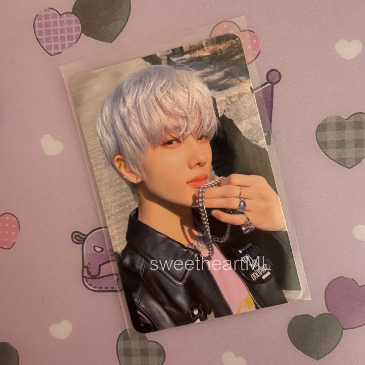 sweetheartML's tweet photo. พร้อมส่ง / wts

จีซอง jisung lucky draw pop up store glitch mode 1st 🎱

𓏔 1590

ไม่มีตำหนิ ใครสนใจ DM ค่ะ

#ตลาดนัดnct #ตลาดนัดnctdream https://t.co/B1O6W72try