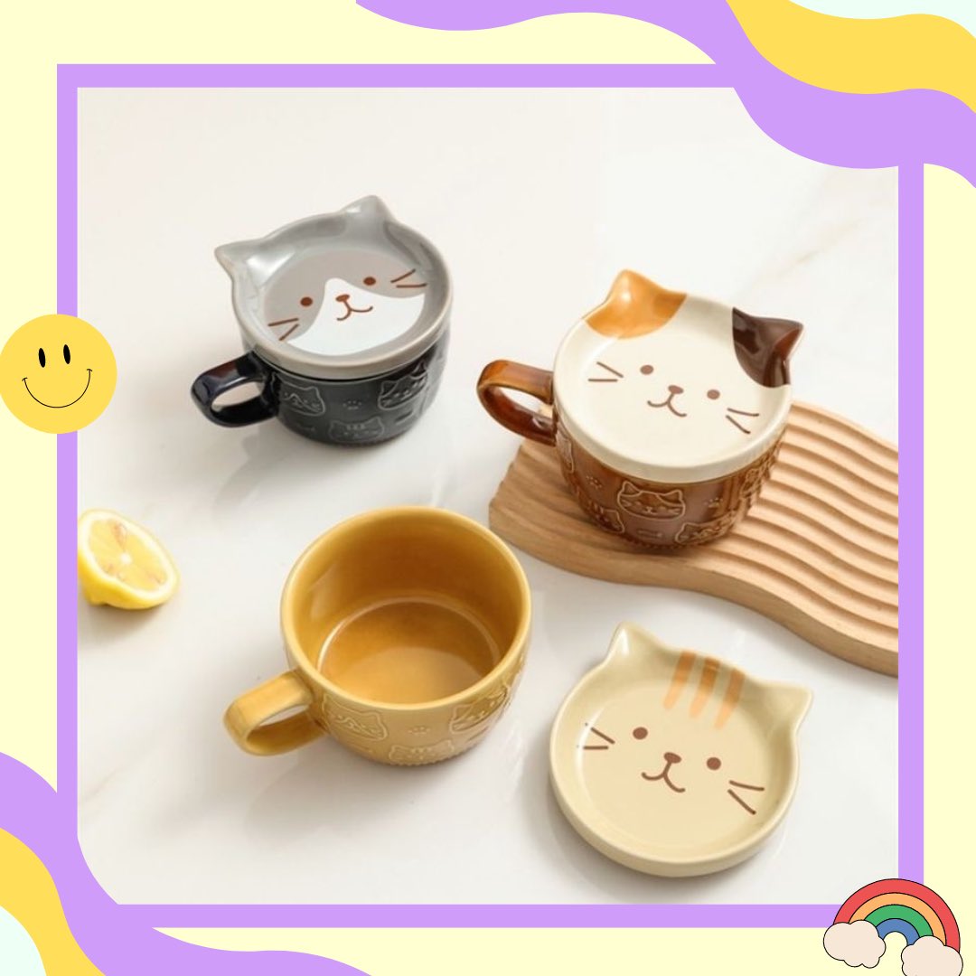 gemuystuff's tweet image. ✨Ceramic Cup Cartoon Cat✨

Link di bio No. 76 ⬇️
shope.ee/6zr53N45od

🌸🍒🎀🔮🦋🌷🌈✨

Kim Seonho
Jaemin
#ceramiccups 
#ceramicmugs 
#breakfastcup 
#cupoftheday 
#shopeeaffiliate 
#racunshopee 
#racunbelanja 
#gemuystuff