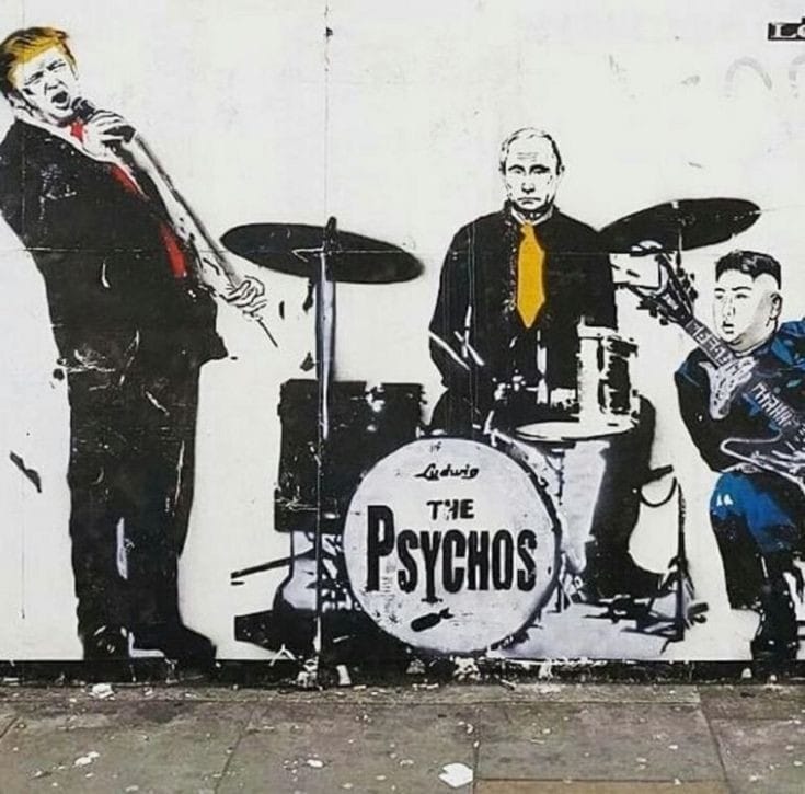 IlkoKowalczuk's tweet photo. Banksy https://t.co/KGTxWaSSnc
