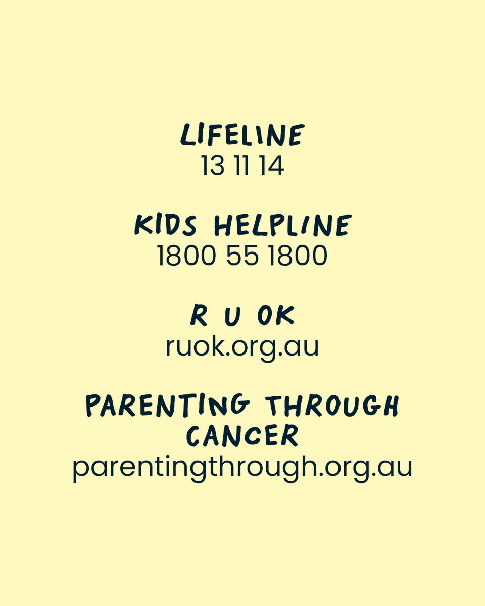 If you know someone who is going through the cancer experience, here are simple ways you can reach out and ask 'r u ok?' 💛 Reach out to a friend, family member or service if you are in need or visit our website to access resources for families facing cancer 🎗️ #RUOKDAY @ruokday