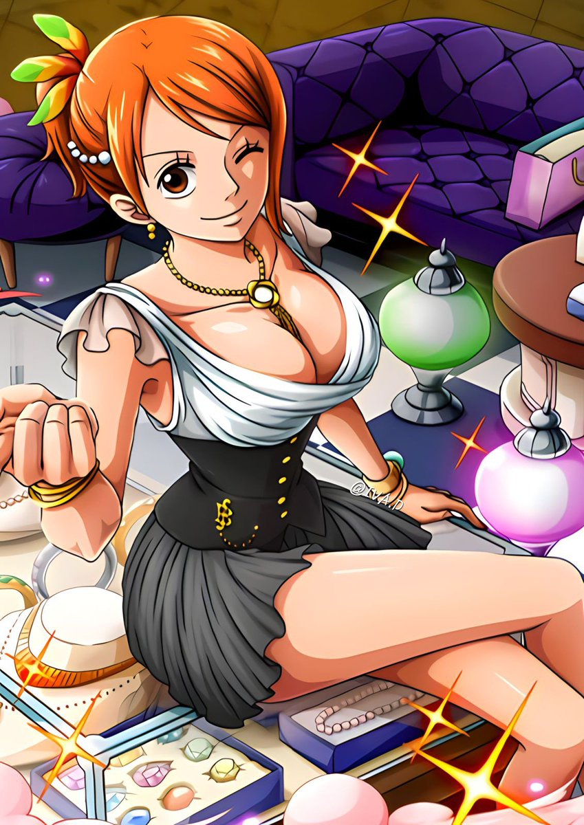Because a sparkling diamond can change your life. 💎🍊

#ナミ #nami #onepiece #animegirl