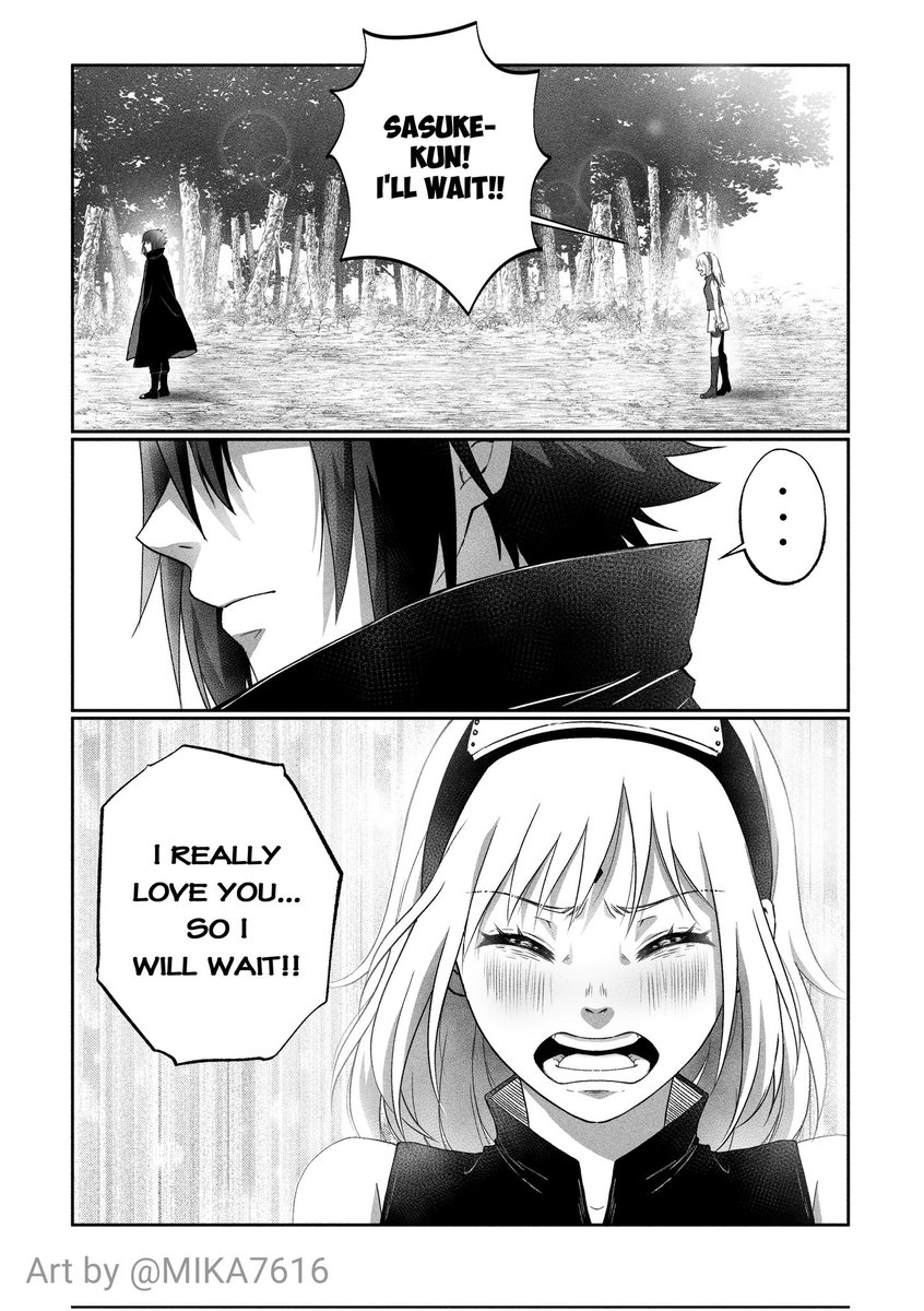 Mika7616's tweet photo. [ PART 1 ]
My SasuSaku doujinshi when Sasuke was about to leave the village
Hope you guys like it 🥰🥰
#Sasusaku #sasuke #sakura #sasukeuchiha #kakashi #naruto #サスサク #fanart #Doujinshi #narutofanart https://t.co/4UP7TggxVI