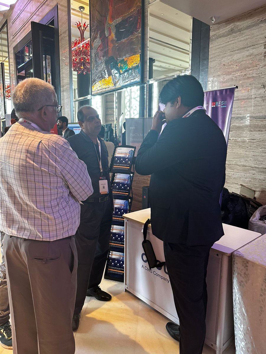 ET_Edge's tweet image. Networking at BFSI Tech &amp;amp; Cyber Security!
#ETBTCS2023 #BFSITech2023 #BFSITech