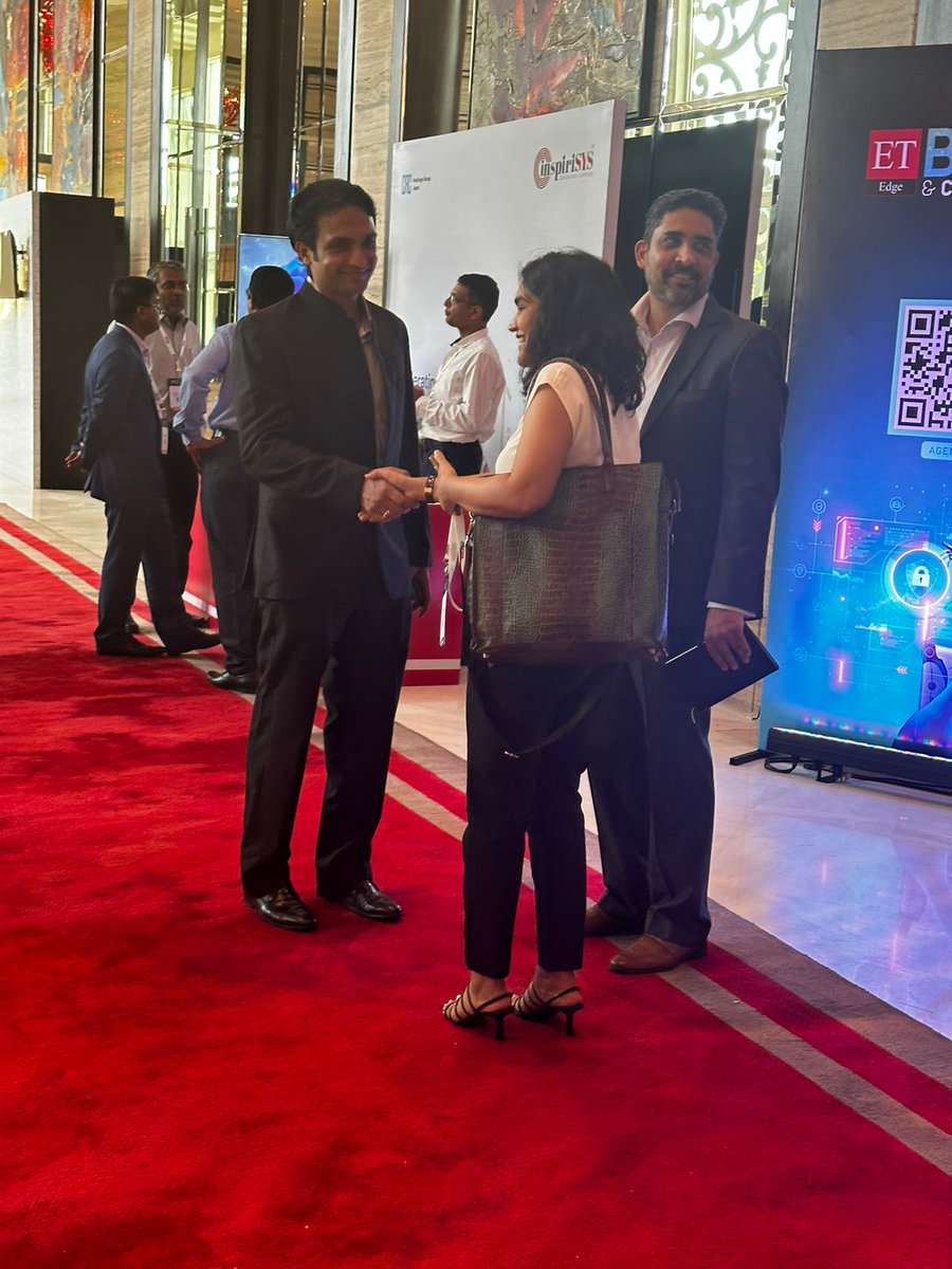 ET_Edge's tweet image. Networking at BFSI Tech &amp;amp; Cyber Security!
#ETBTCS2023 #BFSITech2023 #BFSITech