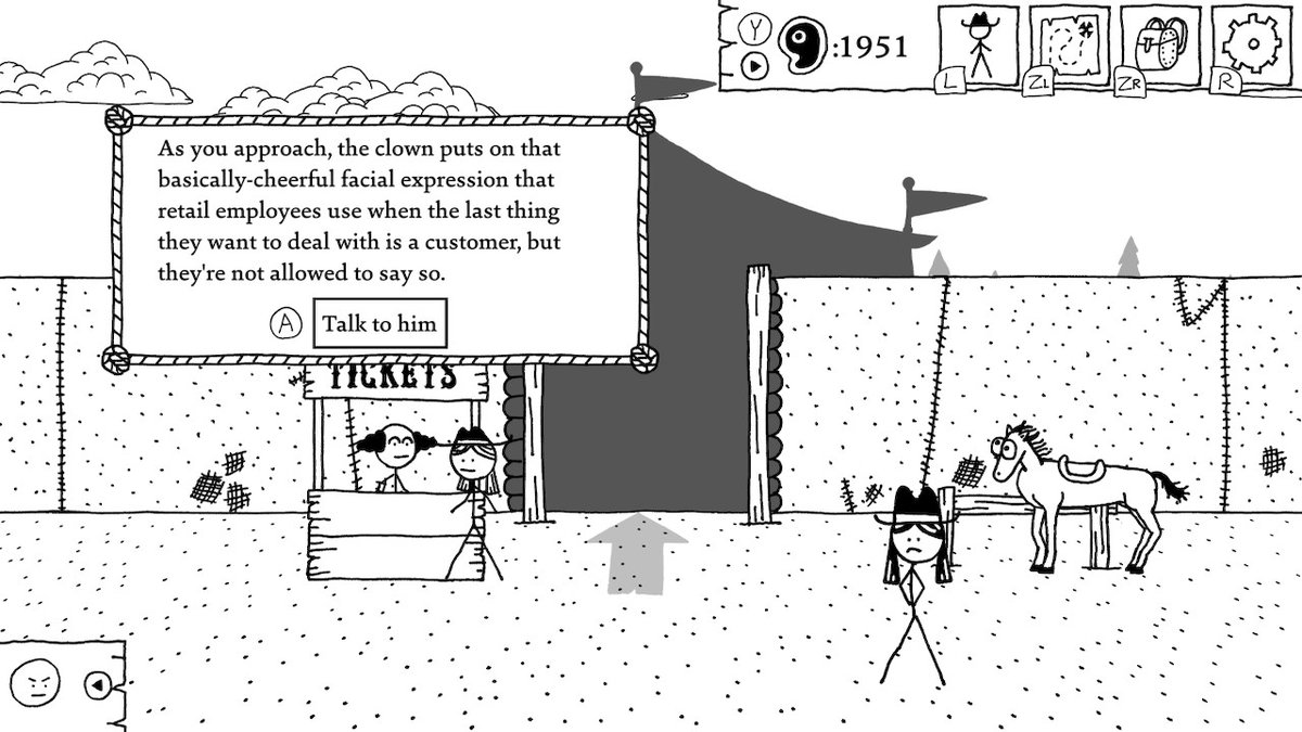 CisforCookieAC's tweet photo. Kainis! #WestOfLoathing #NintendoSwitch https://t.co/7GJRI4Mzvw