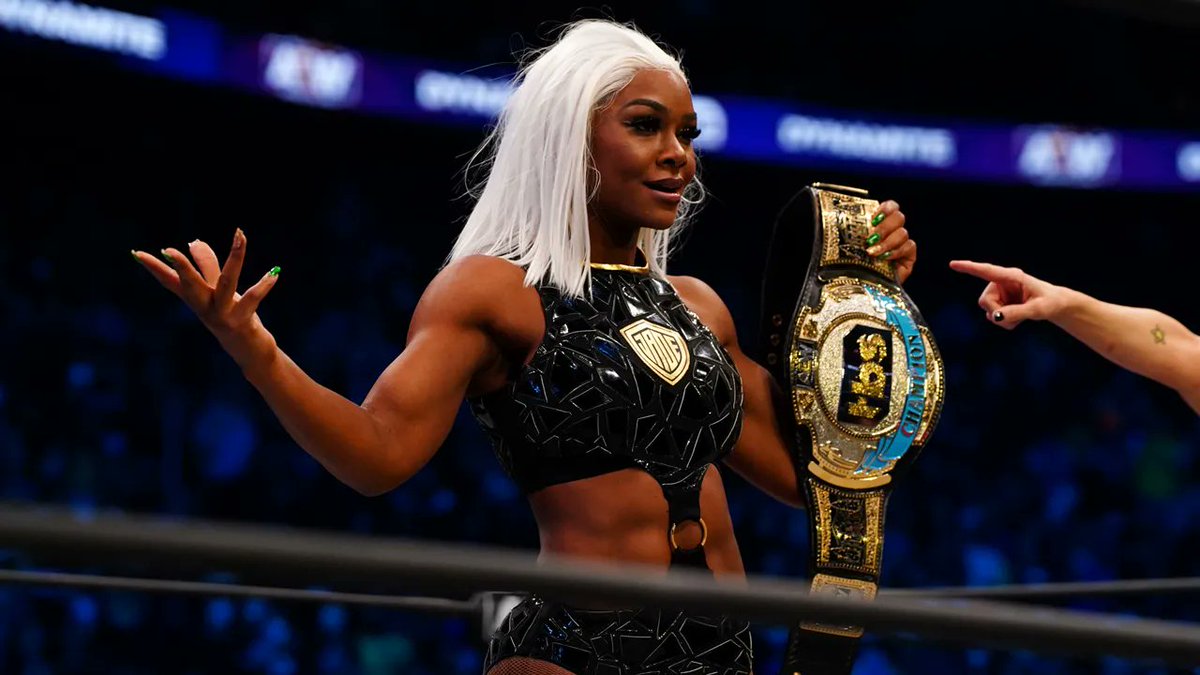 SeanRossSapp's tweet image. Jade Cargill is believed to be finishing up with AEW, sources within the company tell Fightful Select

Sources within AEW and WWE both believe she's headed to WWE.

Full story coming to Fightful Select