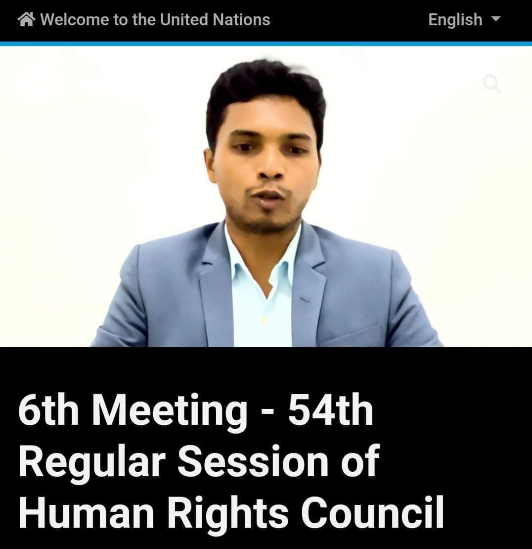 Welikumbura's tweet image. Attorney Jayantha Dehiattage shared the current situation of #SriLanka at the @UN_HRC. He emphasizes the #undemocratic #repressive behavior of the current government.

Mr President,

Pax Romana welcomes the report of the OHCHR on the situation in Sri Lanka. We commend the
