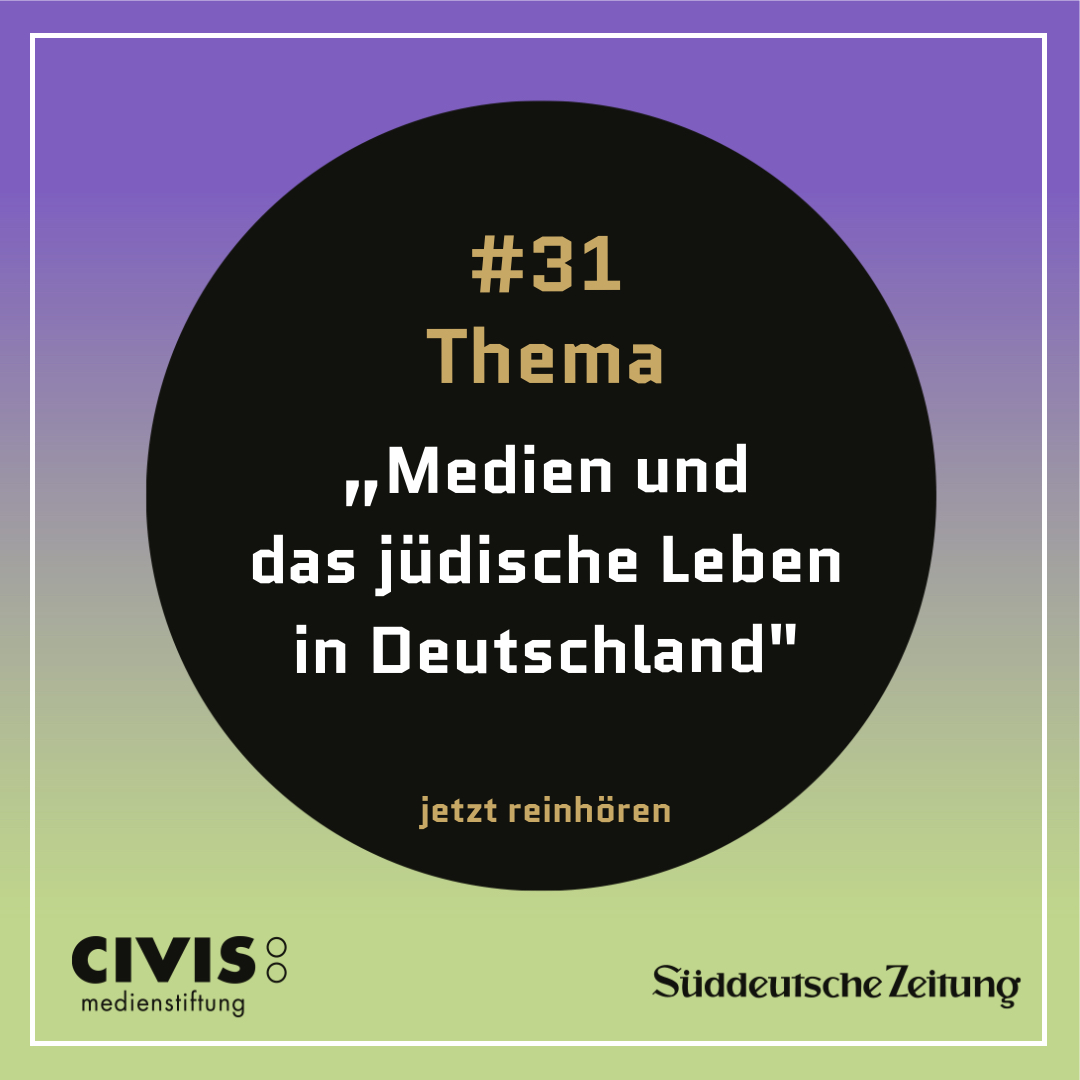 quoted_podcast's tweet photo. Neue Podcast-Folge:
Welches Bild zeichnen Medien vom Leben jüdischer Menschen in Deutschland? 
Darüber diskutieren @nadia_z, @nminkmar und @RonenSteinke, innenpolitischer Korrespondent für die @SZ  und Autor des Buchs „Antisemitismus in der Sprache“. https://t.co/9YuC5tSuI5