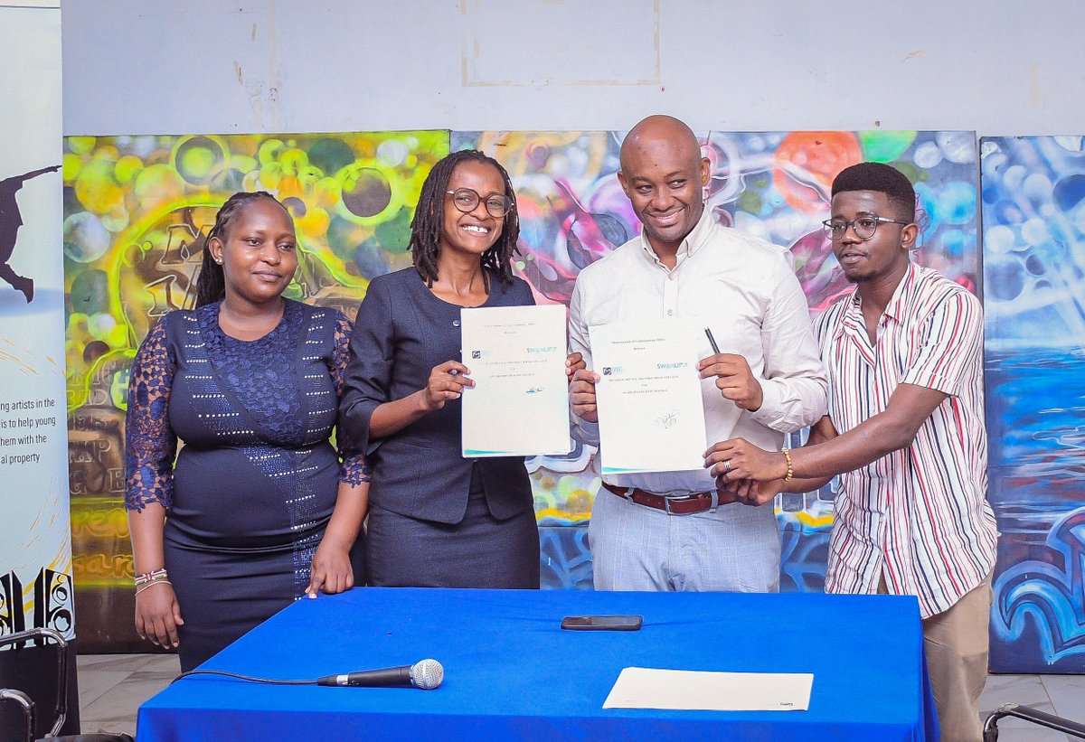 Yesterday, Sanaa Kama Biashara <a href="/SKB_KE/">Sanaa Kama Biashara</a>  achieved a significant milestone as MMS and <a href="/swahilipothub/">Swahilipot Hub</a>  signed an MoU to collaborate on assessing SKB's impact in Mombasa and potentially expanding to other coastal counties,focusing on nurturing creative enterprises
#SanaaKamaBiashara