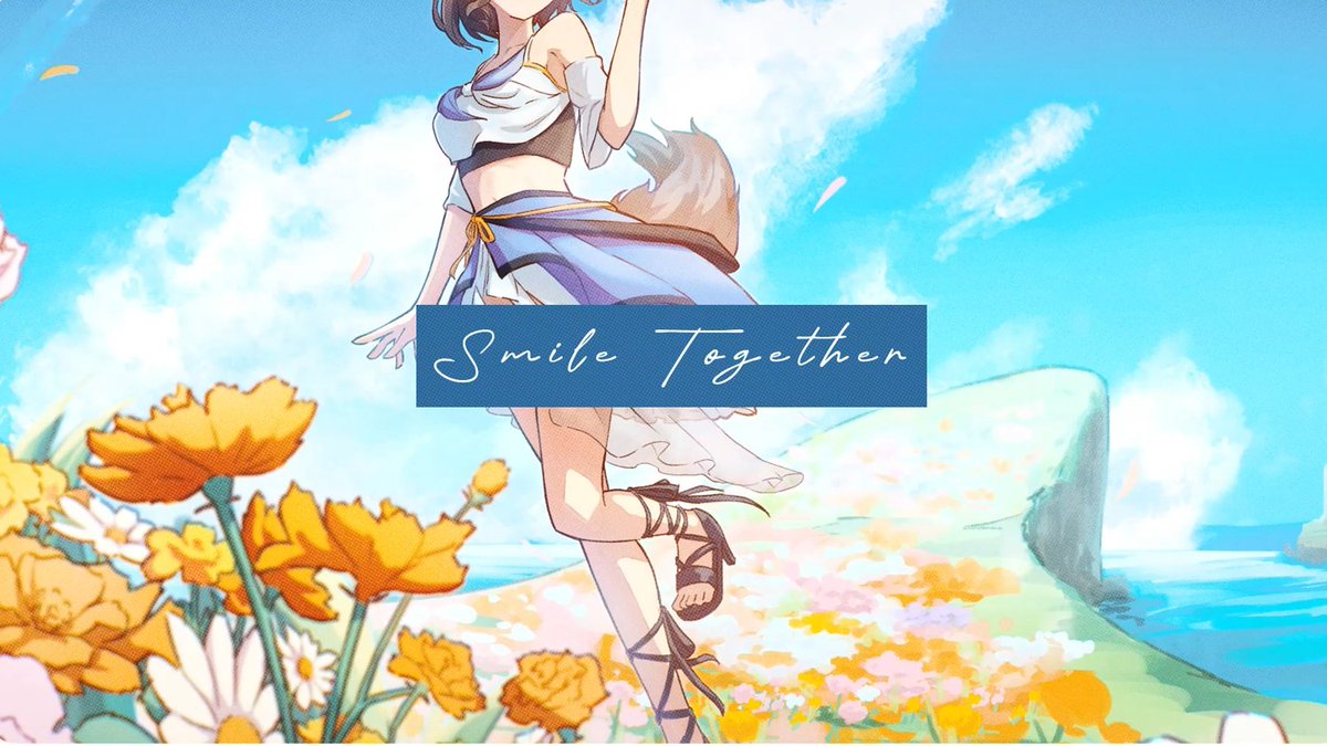 🌼【CRYSTALMILKTEA 1st ORIGINAL SONG】🌼 'Smile Together' Official MV Premiere 2023.09.14. ET 11:00pm ➤ youtu.be/Rm5v177TBJk #cmt_smiletogether