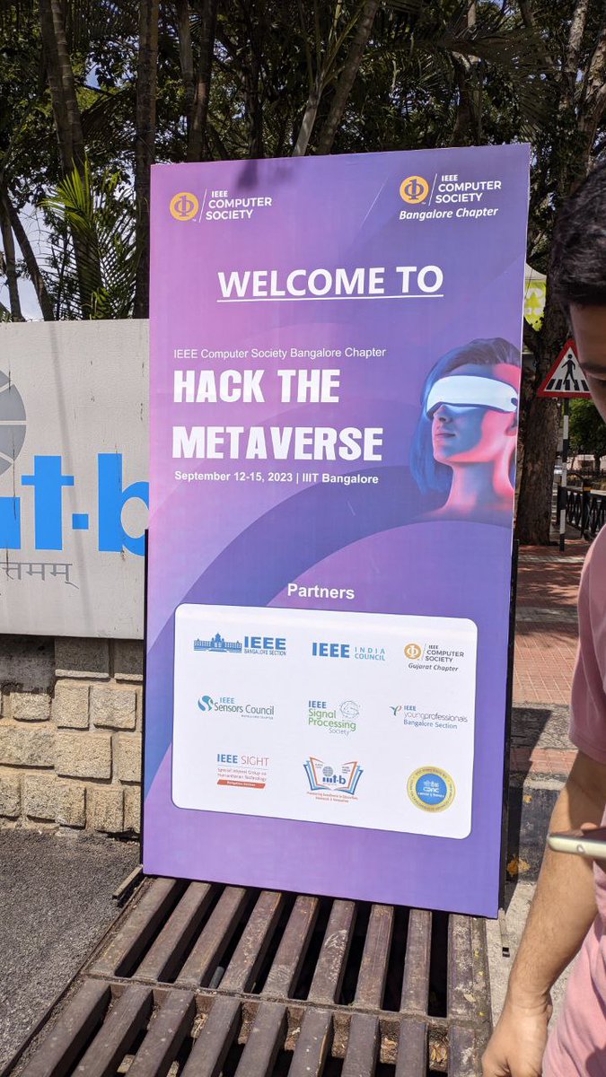 BhagatRijans's tweet photo. 🚀 Exciting times ahead in the Metaverse! 🌐

Attendind "Hack the Metaverse Hackathon" inauguration by IEEE Computer Society Bangalore at IIIT Bangalore. 🎉

we'll collaborate to shape the Metaverse's future. 💡
💻🌐

#csmetaverse #ieeecsbangalore #InnovationUnleashed #TechEnth https://t.co/WbIFHkSiGQ