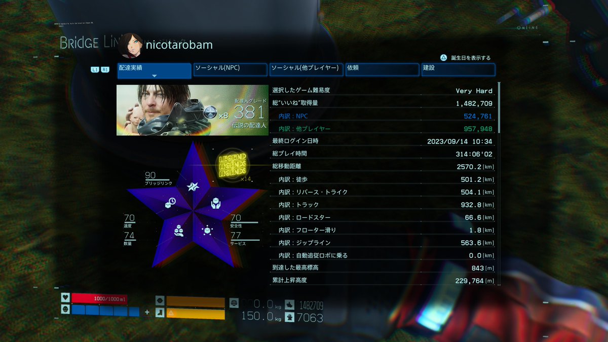 nico_25_ct's tweet photo. K2を出てまっすぐ。
NPCニック・イーストンのポストにたくさん詰めといたので使ってくださいな。
BBPODほすぃ
DS2楽しみにお待ちしてます。
#PS5Share, #DEATHSTRANDINGDIRECTORSCUT
#東部エリア活性化大作戦
#DeathStrandin
#nicotarobam https://t.co/Fz95kBWNsd