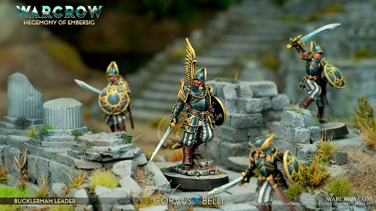 This project is in its full development phase. For now, the official announcement date will be at #Adepticon 2024. Until that time comes, you can try a demo at various events to provide us with your valuable feedback!
warcrow.com/games/warcrow