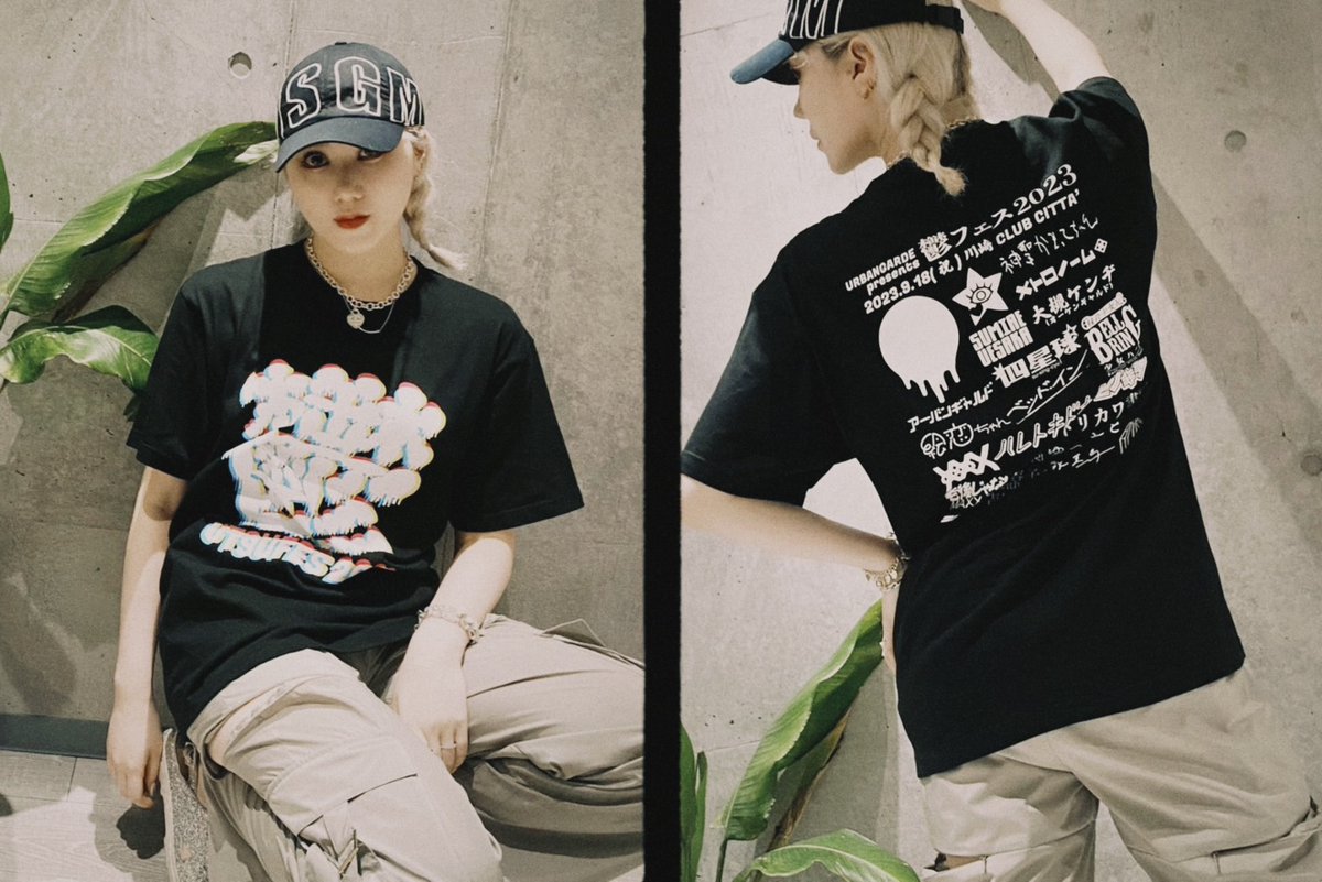 💞鬱フェス公式グッズ発表💞 ❤️‍🩹鬱Tシャツ2023 悲願のフェス出演者