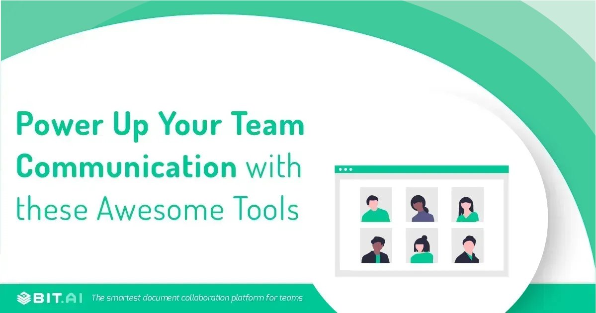 Bit_docs's tweet image. Don't let poor communication sink your productivity ship! ๐ฃโโ๏ธโ Check out how team communication tools can help you navigate smoothly! ๐ค๐ป 
#teamcommunication #productivityboost #BitaiBlog
buff.ly/3Hqrmeg