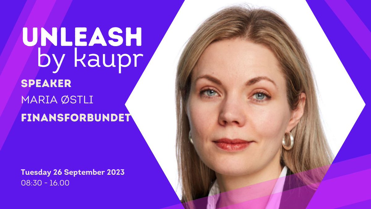 The impact of the future internet is also poised to reshape our work environments. So, how are emerging technologies influencing the banking and finance sectors? Maria Østli from <a href="/Finansforbundet/">Finansforbundet</a> will help us answer this question at Unleash. Register here: unleash.kaupr.io
