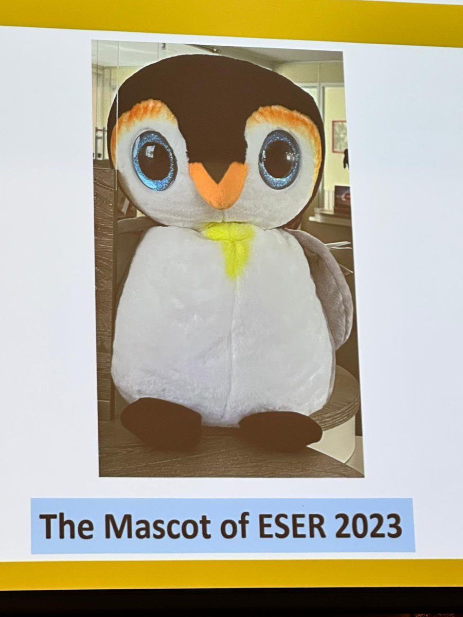 “Bridging Continents” <a href="/ESERadiology/">ESER</a> Annual meeting with speakers  &amp; attendees from every continent except Antarctica #ESER2023 #ESER2023Mascot #AntarcticaRepresents