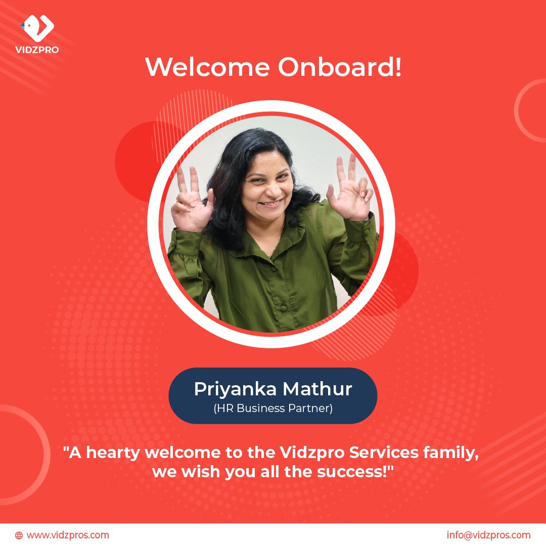 VidzproServices's tweet photo. 💐Extending a warm welcome to the newest member of the Vidzpro Services family! We are thrilled to have you on board and can't wait to embark on this exciting journey together:)

#WelcomeToVidzproServices #NewMemberAlert #ExcitingJourneyBegins #VidzproWelcomesYou #TeamVidzpro https://t.co/28K7wFwRIE
