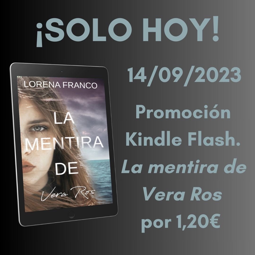 Hoy #LaMentiraDeVeraRos está de #KindleFlash 🥳👇🏻
amzn.to/3Rm3Eph