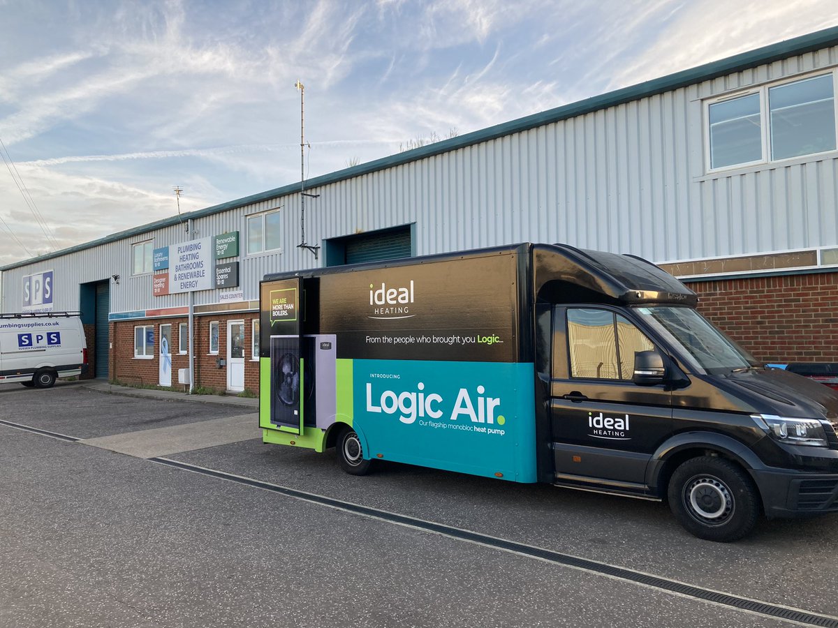 JBIdealHeating's tweet photo. Come on down to @SPSLTD Eastbourne (BN23 6PW) and chat about all the things @idealheating as the Energy tour continues https://t.co/tm7yANfQKz