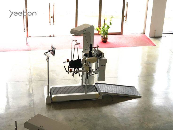 A3 gait training robot will help patients with lower limb dysfunction to form correct gait cycle and walking postures. Contact: yikangexporttrade@163.com Whatsapp: +86 189 9831 9069 #gaittraining #gaittrainer #gaitanalysis #gaitrobot #rehabrobot #medical