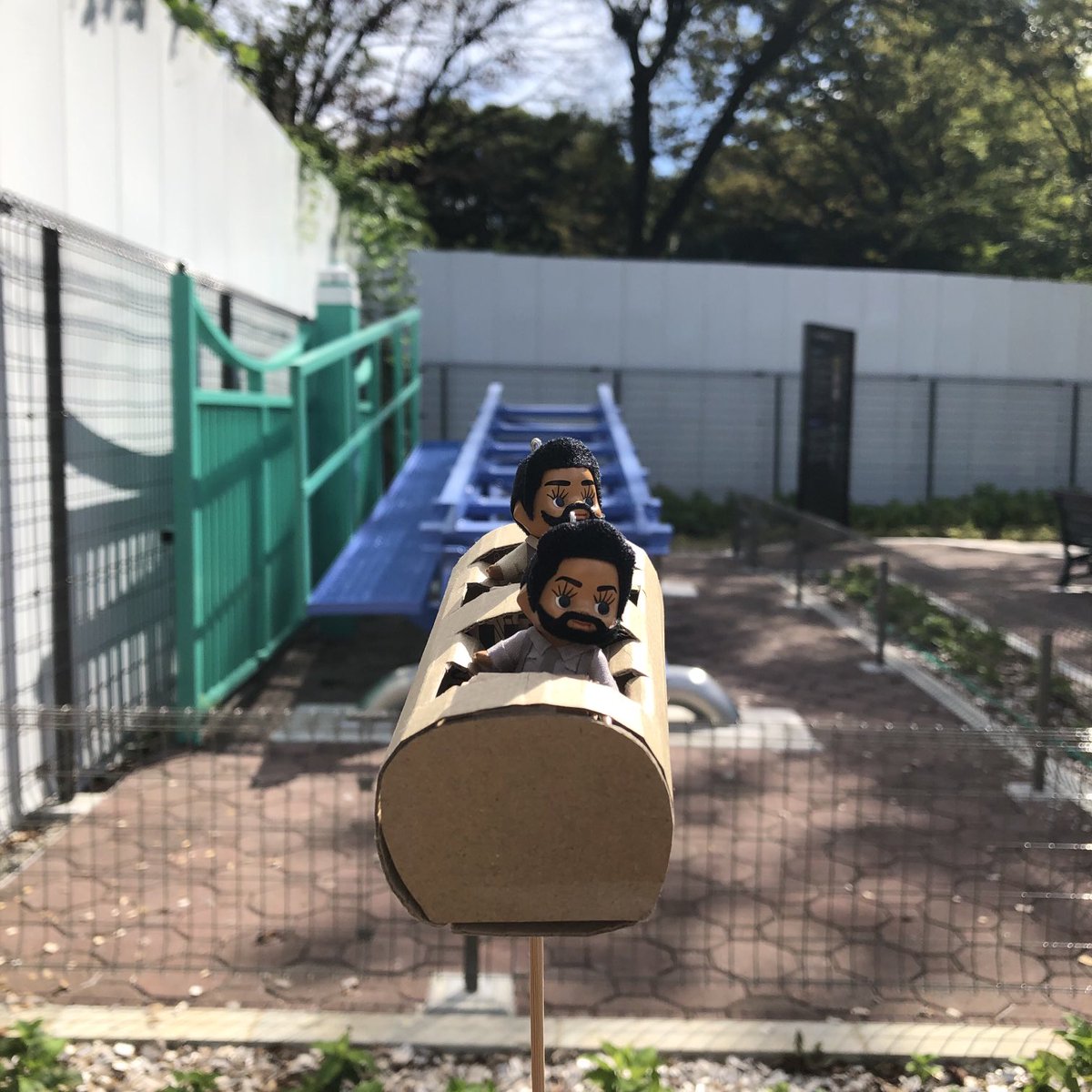 moxa's tweet photo. ＃RRR 
＃サイクロン
＃としまえん https://t.co/hZy3C136D4