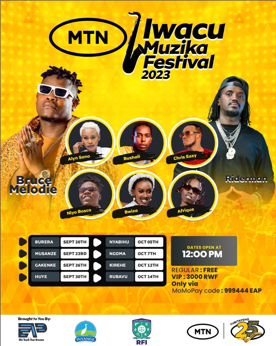 On 23rd, Musanze will be on 🔥 <a href="/MTNRwanda/">MTN Rwanda</a>