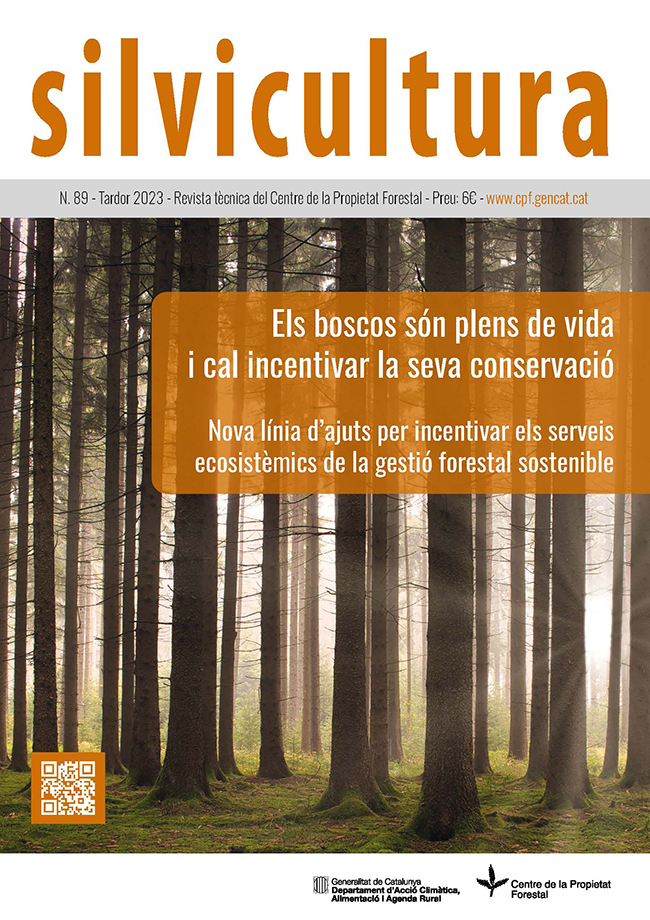 Disponible ja un nou número de la nostra revista #Silvicultura
👉 mtr.cool/aabsqexifz
Si encara no estàs subscrit, fes-ho ara::
📝 mtr.cool/qiytpimxsu
