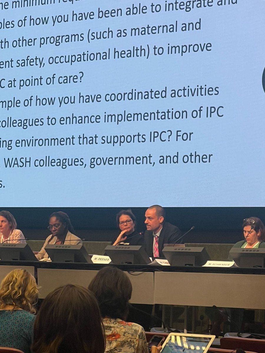 I was glad to share my #infectionprevention experiences in the #middleeast in terms of supporting #IPC programs at national and facility levels. Thank you <a href="/allegranzib/">Benedetta Allegranzi</a> &amp; <a href="/AprilBaller/">April Baller</a>  for organizing such an exciting event.
#icpic2023
<a href="/WHO/">World Health Organization (WHO)</a>  
<a href="/APIC/">APIC</a>