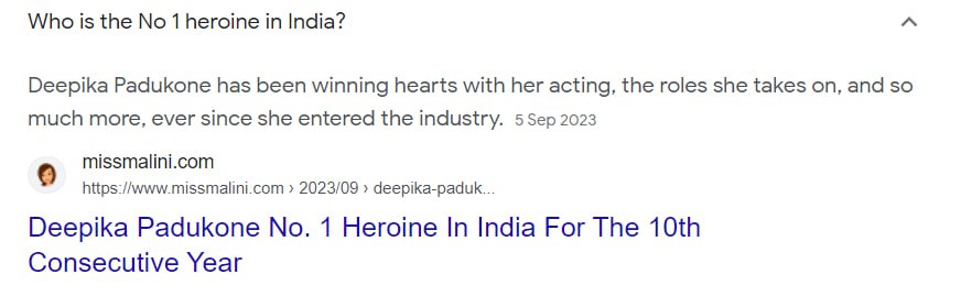 Back to Back 10 Years The No 1 Actress is #DeepikaPadukone @deepikapadukone #Bollywood