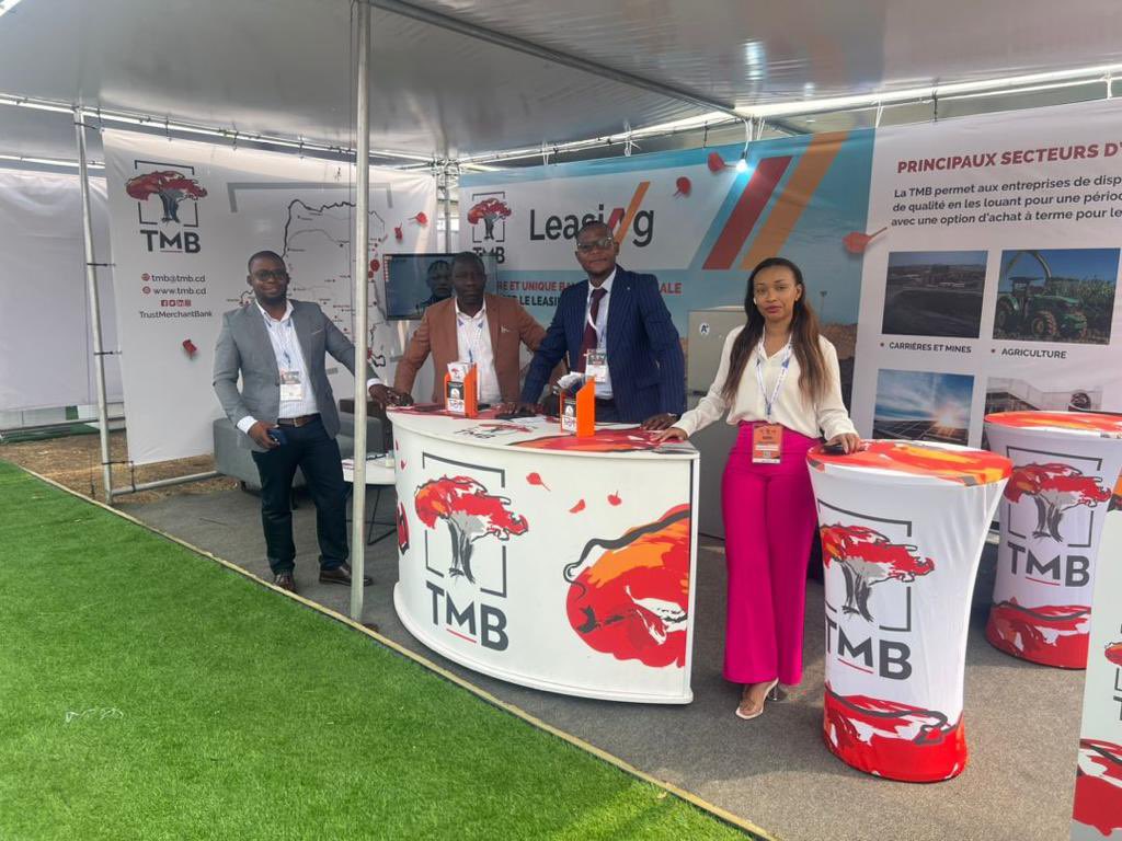TMB_CD's tweet photo. TMB sponsorise le #KBM 2023, salon #B2B #multisectoriel en #RDC et nous sommes heureux de partager quelques photos de la 1ère partie du salon à #Kolwezi 11&12/09. Thème: "débloquer le potentiel de la #RDC pour un développement économique durable et équitable" #KBM2023 #Congo https://t.co/vz0QWc39Fh