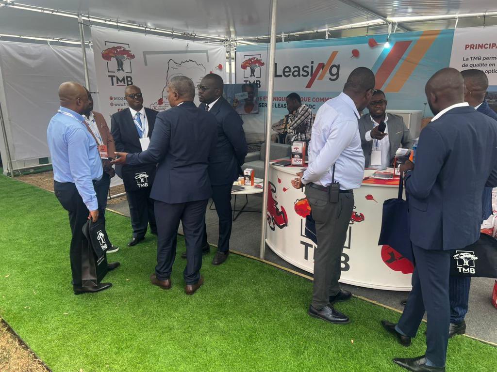 TMB_CD's tweet photo. TMB sponsorise le #KBM 2023, salon #B2B #multisectoriel en #RDC et nous sommes heureux de partager quelques photos de la 1ère partie du salon à #Kolwezi 11&12/09. Thème: "débloquer le potentiel de la #RDC pour un développement économique durable et équitable" #KBM2023 #Congo https://t.co/vz0QWc39Fh