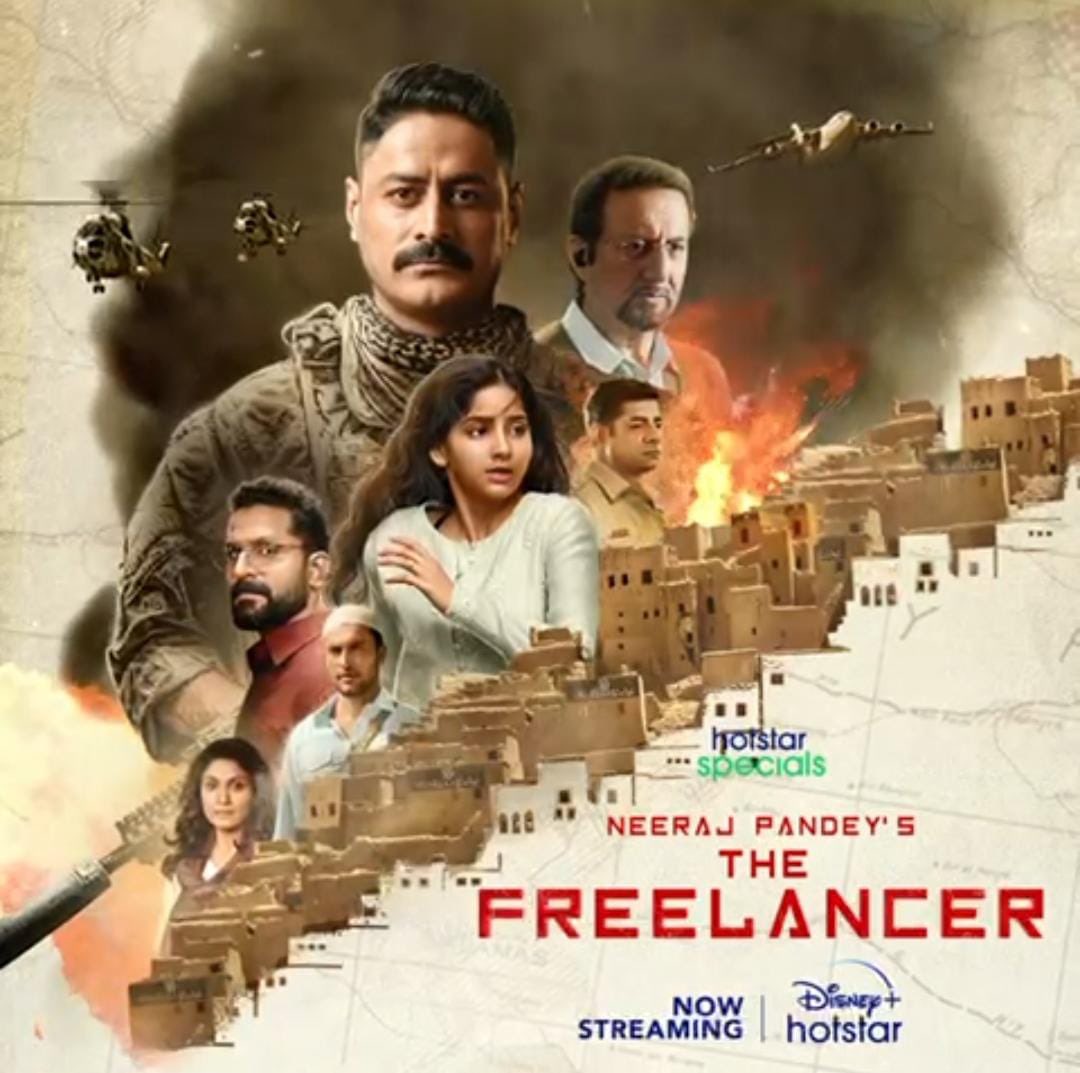 srabantic's tweet image. Get ready 4 another adrenaline-fueled ride! 4m the creators of Special Ops,the thrilling new series #TheFreelancer. Action-packed &amp;amp; now streaming on #HotstarSpecials 
#TheFreelancerOnHotstar 
@FridayStorytel1 @neerajpofficial @DhuliaBhav @ShitalBhatiaFFW @mohituraina @AnupamPKher