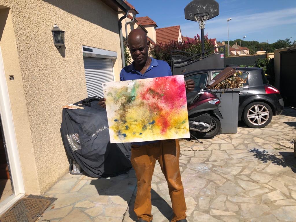 #blind black artist