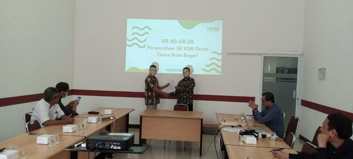 Pelantikan Ikatan Cendekiawan Muslim Indonesia (ICMI) Organisasi Satuan (Orsat) Tanah Sareal, Bogor periode 2023-2028.
Menjabat sebagai Ketua Bapak Rudi Sukandar dan dilantik secara langsung oleh Dewan Pakar ICMI Orwilsus Bogor Dr. Warcito, S.P,M.M