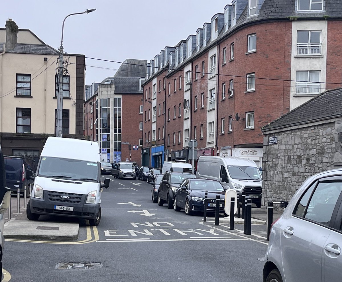 There is an acceptance in the area surrounding <a href="/TheMilkMarket/">Limerick Milk Market</a> that footpaths are for parking and the rules don’t apply. 

<a href="/LimerickCouncil/">Limerick Council - Comhairle Luimnigh</a> the <a href="/TheMilkMarket/">Limerick Milk Market</a> say it’s your responsibility?  Any comment?