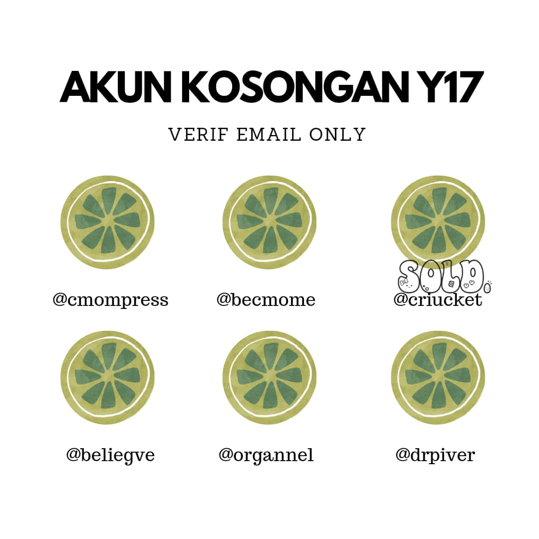 144000s's tweet photo. @bennnnnibs w t s akun kosongan y17

https://t.co/0iAxGghsXY🏷️

★. verif email only (+password)
★. masuk mt, ht kalau dimainin
★. minus sb
★. avail circle &amp; space. https://t.co/LXdEeI2iST