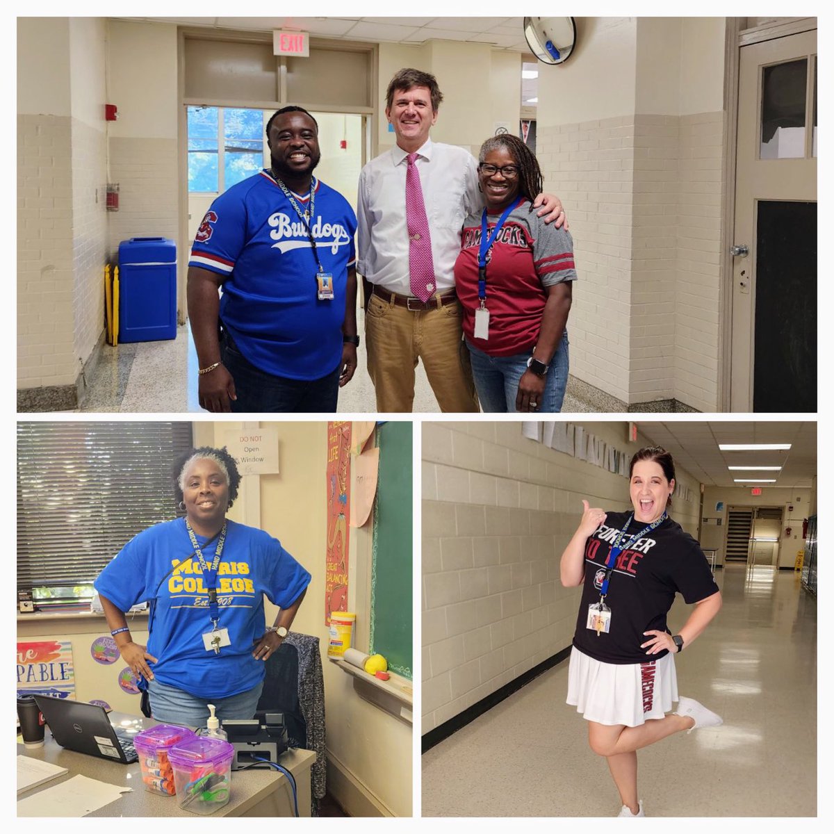 National College Day…let’s go! We are THRIVING @ Hand! ⁦<a href="/HandMiddleSC/">Hand Middle School</a>⁩