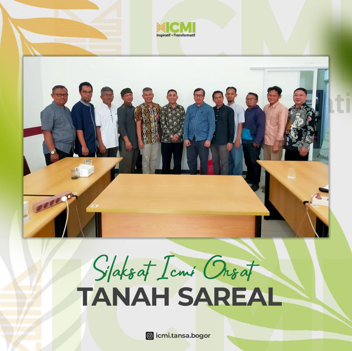 Pada saat yang sama juga diadakan kegiatan silaturahmi kerja satuan (Silaksat) yang dihadiri oleh para anggota ICMI Orsat Tanah Sareal yang dibagi menjadi beberapa bidang.