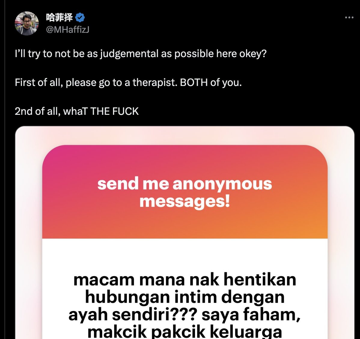 EastMister0822's tweet photo. Kalau korg cepat triggered kat twitter ni, think of the content creators yang post benda tu and why. https://t.co/t1JxAjMR1e