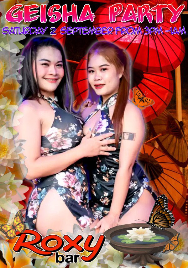 roxy_bar_soi6's tweet photo. Don 't wait, join the fun!!! 😍😍😍
See you at Roxy bar Soi 6 
3PM till Late ! https://t.co/jFnrQgwcwB