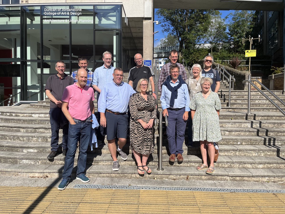 philipridley's tweet photo. Class of 83 Planners being shown round the Uni by ⁦@kirstymacari⁩ !!! Brilliant to reminisce ⁦@RTPIPlanners⁩ ⁦@VictoriaRTPI⁩ https://t.co/X9QD7ODXEx
