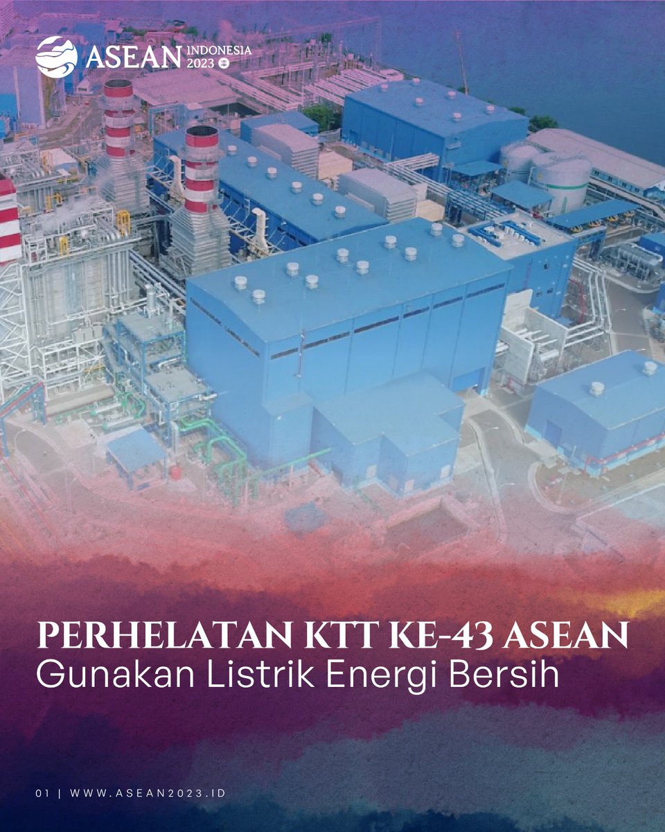 BKNgoid's tweet photo. Tinggal dalam hitungan jari, Jakarta akan menjadi lokasi KTT ke-43 ASEAN 2023. Berbagai persiapan dilakukan, salah satunya dari segi sumber listrik yang dipakai selama acara berlangsung.

#ASEANSummit
#ASEAN2023
#ASEANIndonesia2023
#ASEANmatters
#EpicentrumofGrowth https://t.co/y2BlbeXA9O