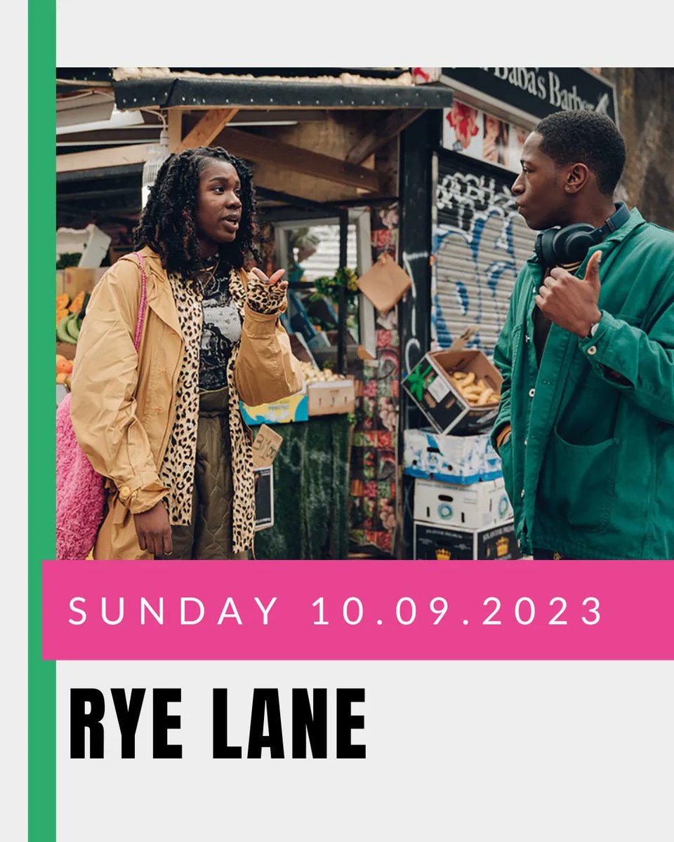 Rye Lane Walking Tour Sunday 10th September 3pm in #peckham get tickets here buff.ly/3R22TBu + screening of Rye Lane 8.30pm Northfield House. Come to this outdoor screening and see this love letter to our home. Screening open to all #pnfff2023 buff.ly/3R4get8