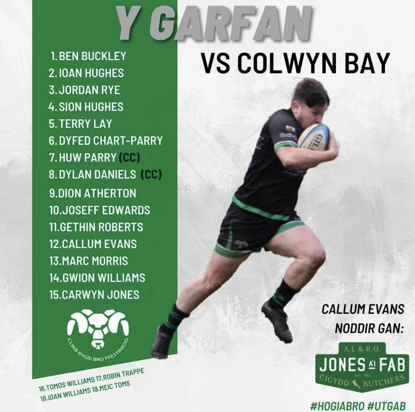 Clwb Rygbi Bro Ffest (@broffestiniog) on Twitter photo 🚨GÊM AGORIADOL Y TYMOR🚨
Gêm gyntaf Bro yn ôl yn yr 2il Gynghrair Gogledd Cymru yn erbyn <a href="/ColwynBayRFC/">Colwyn Bay RFC</a> heddiw.
Dewch draw i gefnogi.
💚🖤 🚨GÊM AGORIADOL Y TYMOR🚨
Gêm gyntaf Bro yn ôl yn yr 2il Gynghrair Gogledd Cymru yn erbyn <a href="/ColwynBayRFC/">Colwyn Bay RFC</a> heddiw.
Dewch draw i gefnogi.
💚🖤