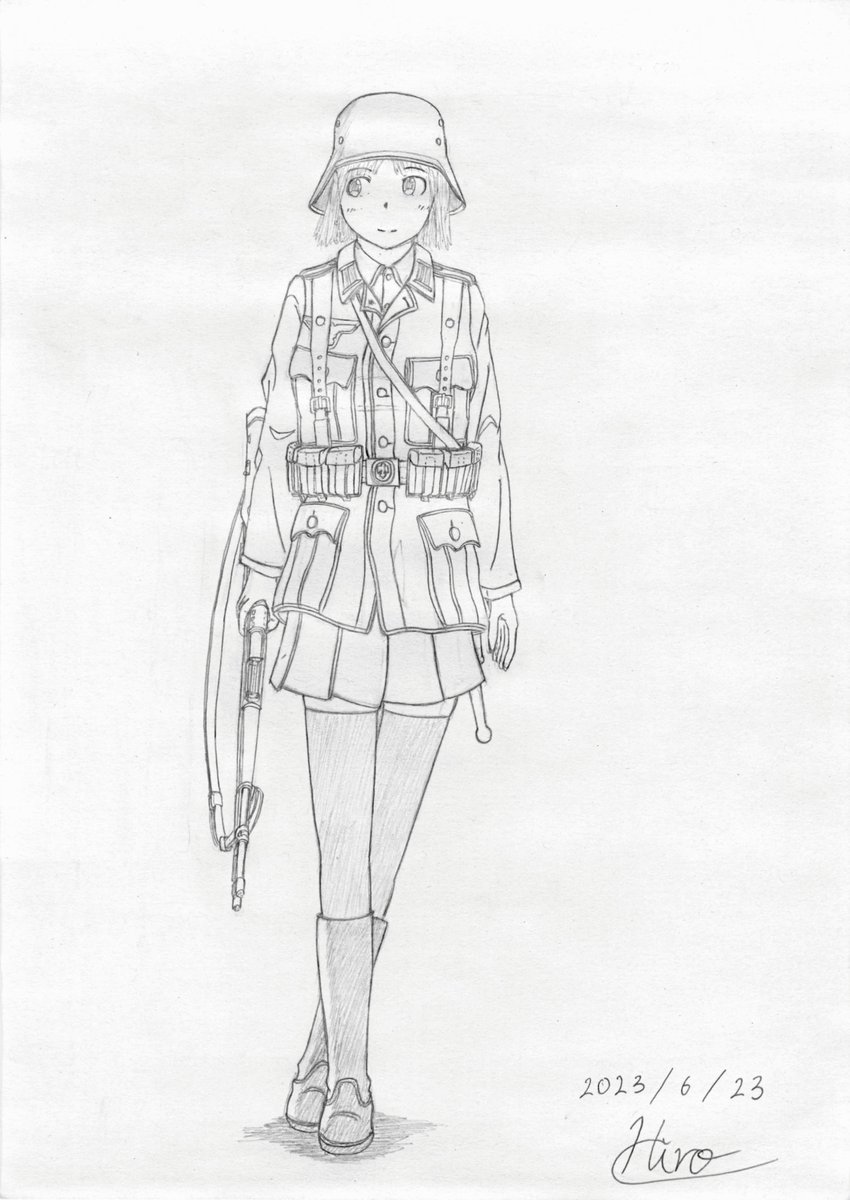 HIROの過去作再掲19

装甲擲弾兵ネキ
一番良く描けたキャラ絵
マジで上手いなコレ(自画自賛) 