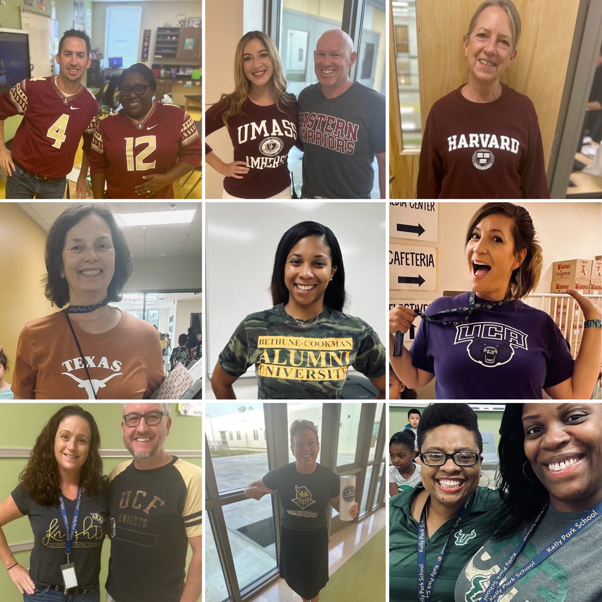 College Colors Day at The Park!