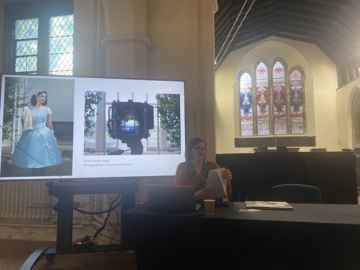 Our first panel is kicking off! First we have <a href="/Hannah_wroe/">Hannah Wroe</a> speaking about her processes and experiences of remaking.